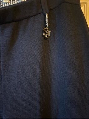 St John Sport Classy Navy Blue Wool Trouser